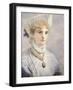 Girl in White-Daniele Ranzoni-Framed Giclee Print