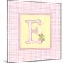 Girl Letter E-Vision Studio-Mounted Art Print