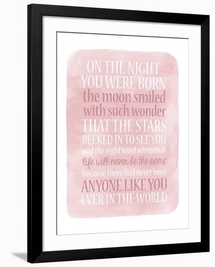 Girl Night Born-Erin Clark-Framed Giclee Print