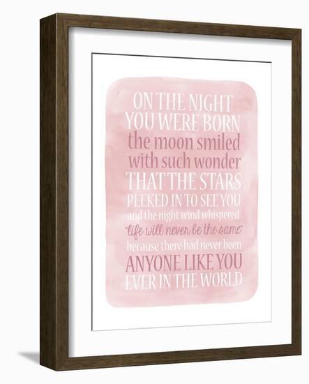 Girl Night Born-Erin Clark-Framed Giclee Print