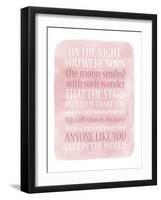 Girl Night Born-Erin Clark-Framed Giclee Print