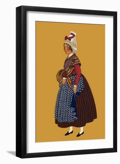 Girl of Normandy-Elizabeth Whitney Moffat-Framed Art Print