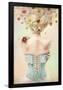 Girl of the Flower Garden-null-Framed Poster