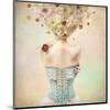 Girl of the Flower Garden-null-Mounted Art Print