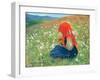 Girl of the Tatra, c.1905-07-Marianne Stokes-Framed Giclee Print