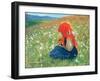 Girl of the Tatra, c.1905-07-Marianne Stokes-Framed Premium Giclee Print