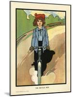 Girl on a Bike-Charles Robinson-Mounted Art Print