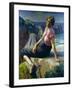 Girl on a Cliff, 1926-Harold Harvey-Framed Giclee Print