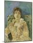 Girl on a Divan-Berthe Morisot-Mounted Giclee Print