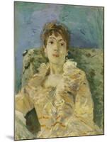 Girl on a Divan-Berthe Morisot-Mounted Giclee Print