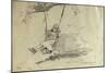 Girl on a Swing, 1879-Winslow Homer-Mounted Giclee Print