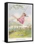 Girl on a Swing 1922-null-Framed Stretched Canvas