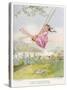 Girl on a Swing 1922-null-Stretched Canvas