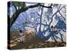 Girl on a Swing, India, 2000-Andrew Macara-Stretched Canvas