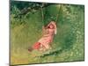 Girl on a Swing-Winslow Homer-Mounted Giclee Print