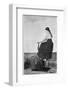 Girl on an Exercise Bike in the Gymnasium of the Titanic-null-Framed Photographic Print