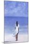 Girl on Beach, 1995-Lincoln Seligman-Mounted Giclee Print