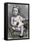 Girl on Chair, 1891-null-Framed Stretched Canvas