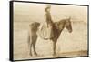 Girl on Horseback-null-Framed Stretched Canvas