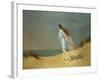 Girl on the Beach-Frank Richards-Framed Giclee Print