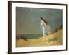 Girl on the Beach-Frank Richards-Framed Giclee Print