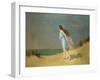 Girl on the Beach-Frank Richards-Framed Giclee Print