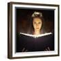 Girl Opened a Magic Book-conrado-Framed Photographic Print