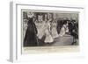 Girl Pilgrims at Rome, a Reception by the Pope-null-Framed Giclee Print