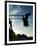 Girl Playing High on Swings at Sunset on Vosu Beach, Located in Lahemaa National Park-Christian Kober-Framed Photographic Print