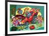 Girl Power - Mechanics-null-Framed Premium Giclee Print