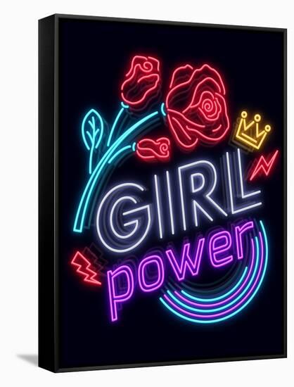 Girl Power-Soifer-Framed Stretched Canvas