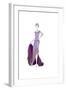 Girl Purple Dress-FS Studio-Framed Giclee Print