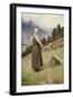 Girl raking hay-Axel Hjalmar Ender-Framed Giclee Print