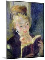 Girl Reading, 1874-Pierre-Auguste Renoir-Mounted Premium Giclee Print