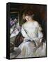Girl Reading, 1902-Edmund Charles Tarbell-Framed Stretched Canvas