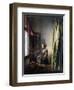 Girl Reading a Letter by an Open Window, Ca 1659-Johannes Vermeer-Framed Giclee Print