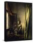 Girl Reading a Letter-Johannes Vermeer-Framed Stretched Canvas