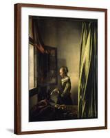 Girl Reading a Letter-Johannes Vermeer-Framed Giclee Print