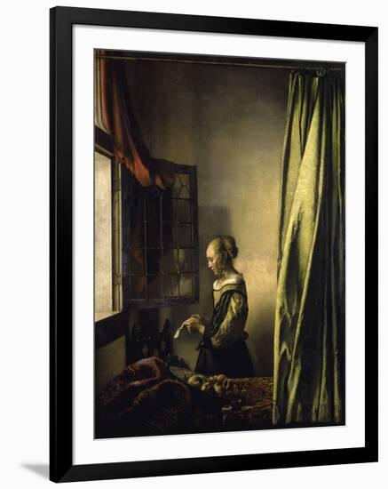 Girl Reading a Letter-Johannes Vermeer-Framed Giclee Print