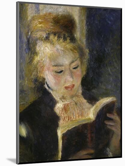 Girl Reading, c.1874-Pierre-Auguste Renoir-Mounted Giclee Print