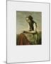 Girl Reading-Jean-Baptiste-Camille Corot-Mounted Art Print