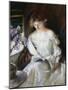 Girl Reading-Edmund Charles Tarbell-Mounted Giclee Print