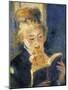 Girl Reading-Pierre-Auguste Renoir-Mounted Art Print