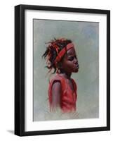 Girl Red-Michael Jackson-Framed Giclee Print