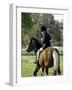 Girl Riding on a Pony-null-Framed Photographic Print