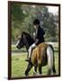 Girl Riding on a Pony-null-Framed Photographic Print