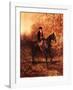 Girl Riding Side-Saddle-Heywood Hardy-Framed Art Print