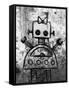 Girl Robot-Roseanne Jones-Framed Stretched Canvas