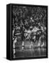 Girl's Basketball-Francis Miller-Framed Stretched Canvas