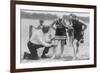 Girl's Bathing Suit Is Too Short for the Police Photograph - Washington, DC-Lantern Press-Framed Premium Giclee Print